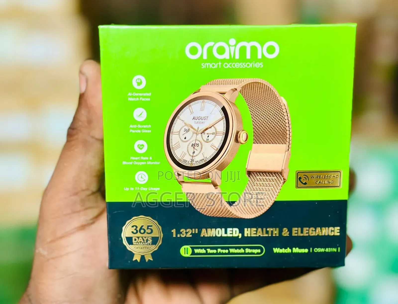 Oraimo Watch Muse Smartwatch Original for Ladies/Women