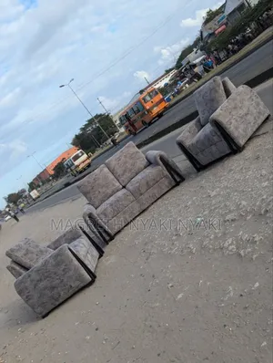 Sofa Seti 2:1:1 Spring Fiber Za Kisasa Sanaaaah