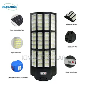 Super Bright Solar Led Street Light 2000w, Size Kubwa, Warranty 1yr