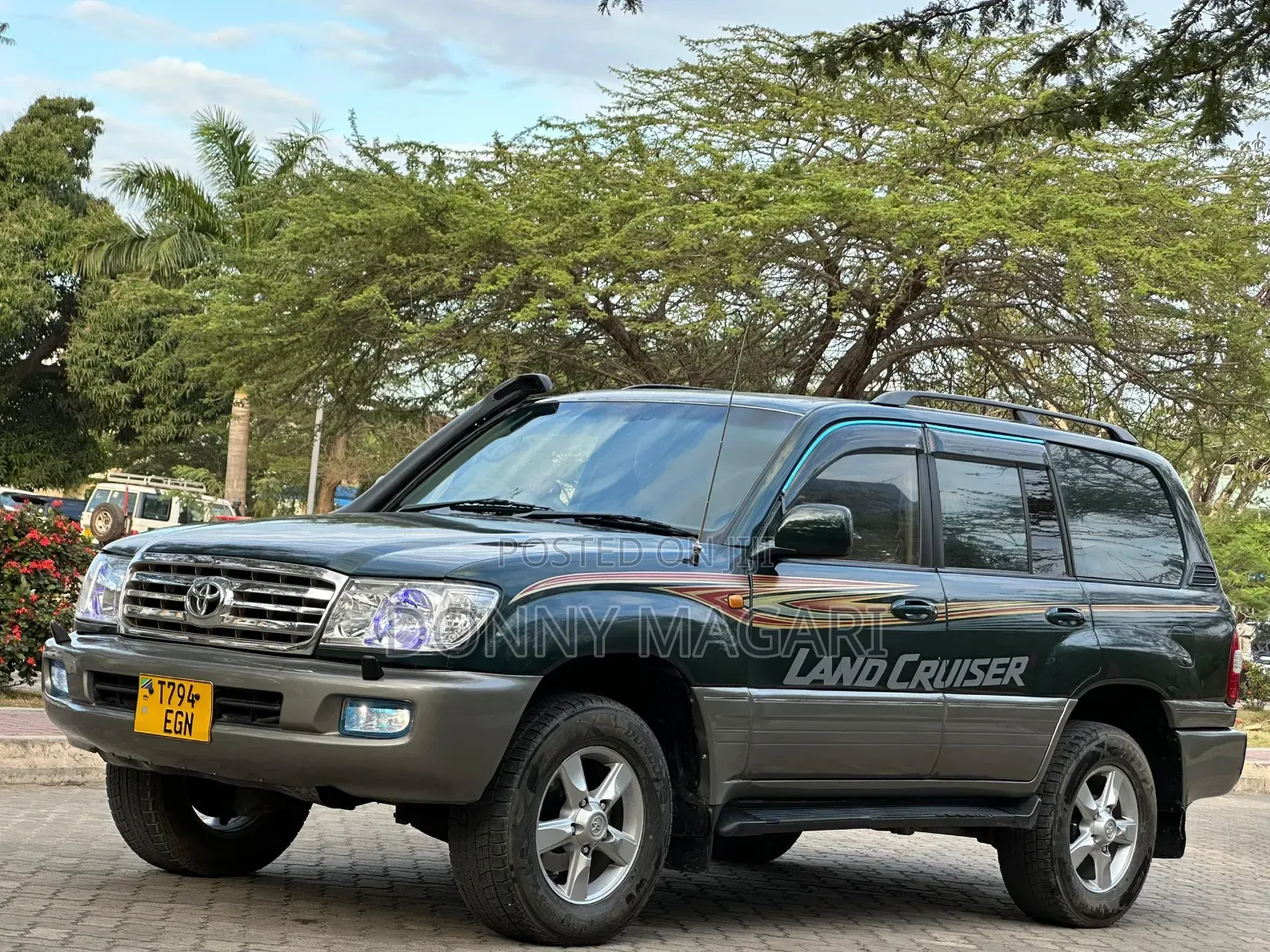 Toyota Land Cruiser 1998 Green