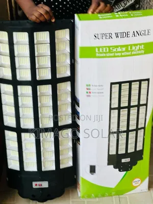 Strong Solar Street Light – 2000w Lamp, Wide Angle Brightness