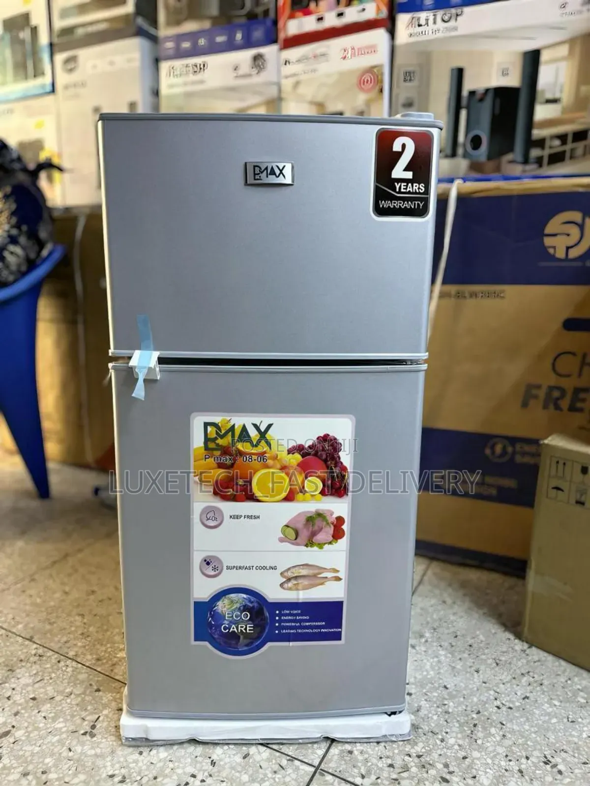 Pmax Fridge 100 Liters Fast Cooling and Freezing