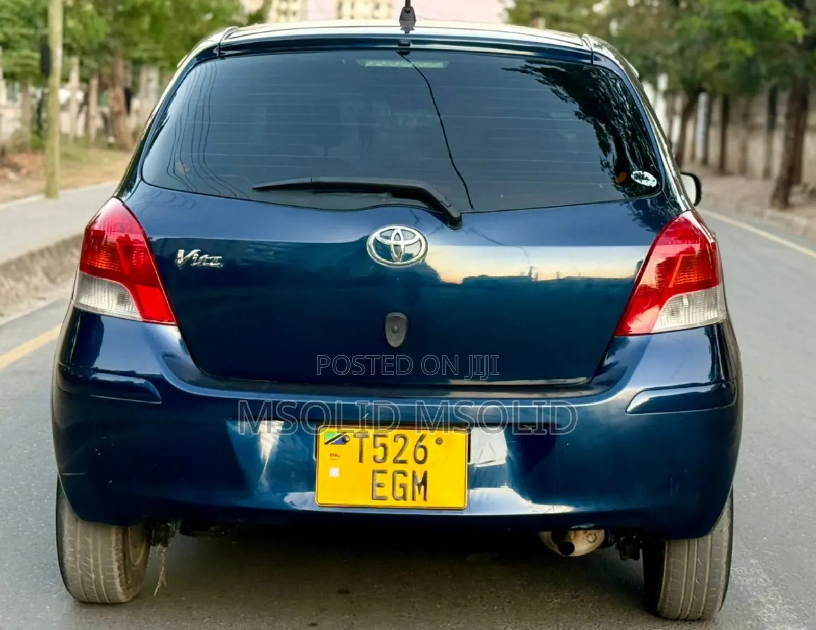 Toyota Vitz 2008 Blue