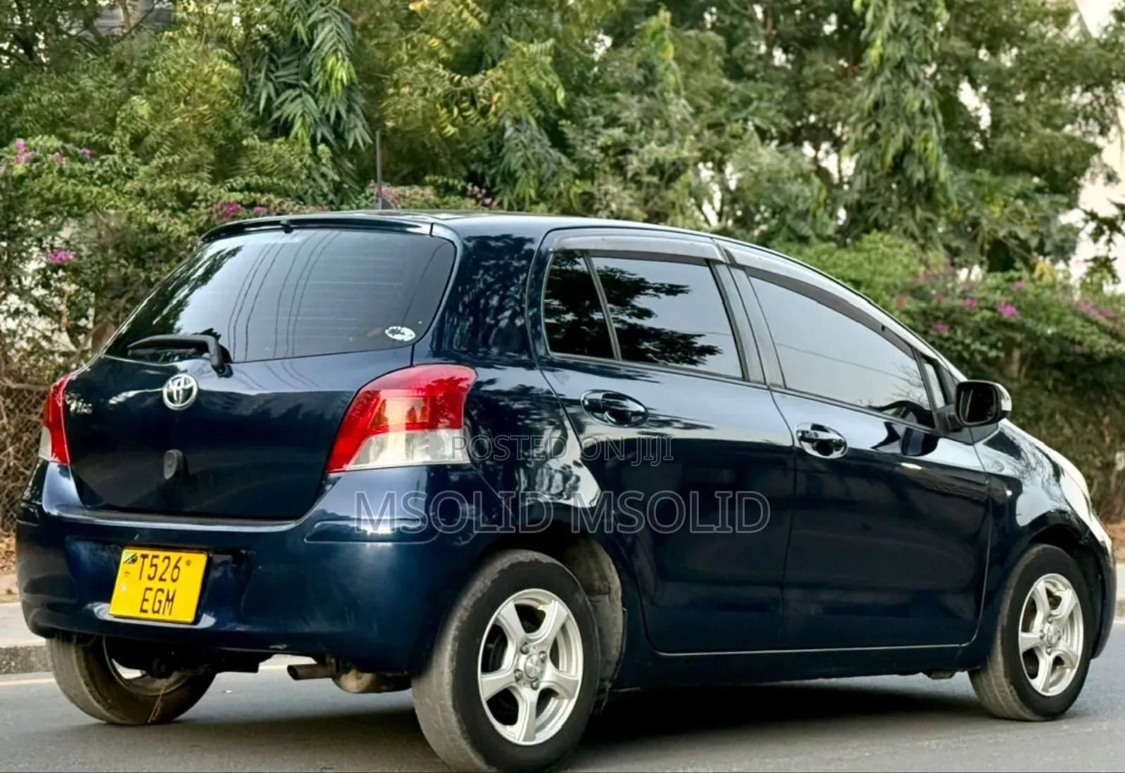 Toyota Vitz 2008 Blue