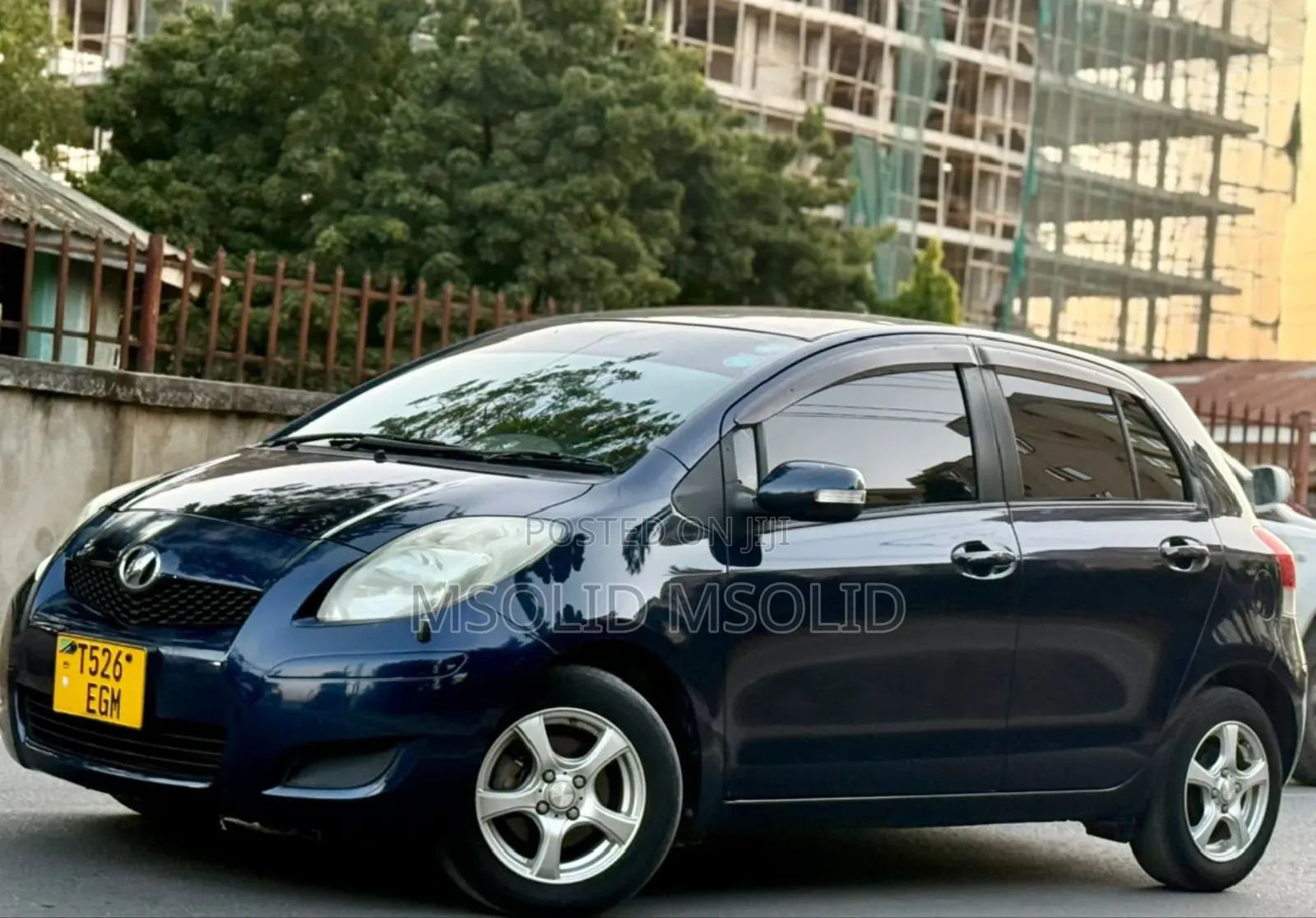 Toyota Vitz 2008 Blue