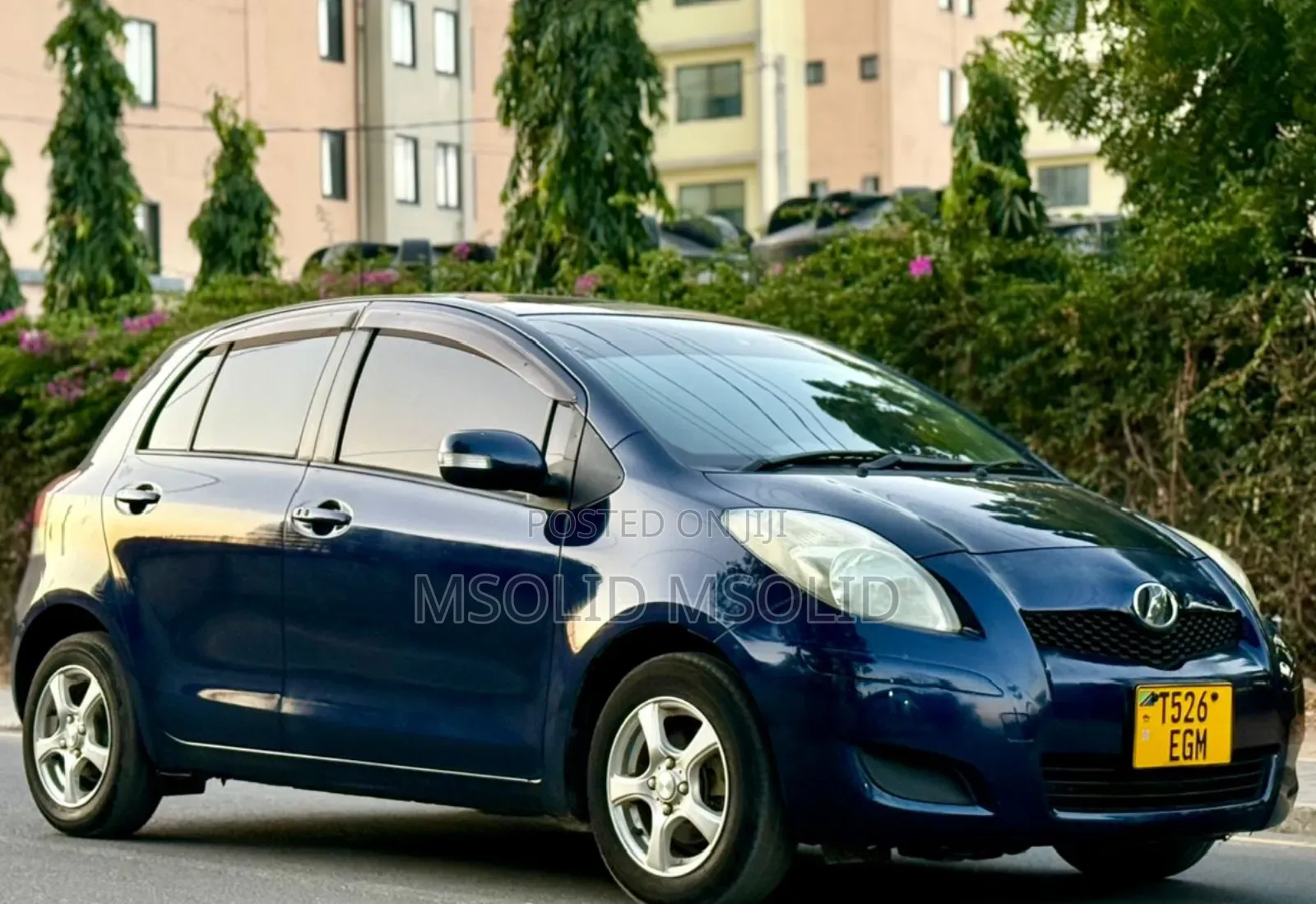 Toyota Vitz 2008 Blue