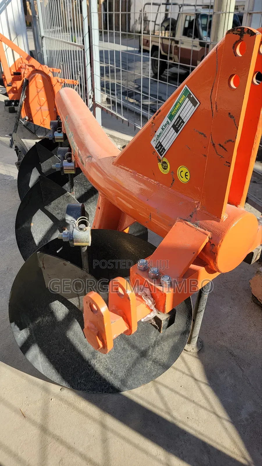 Technoking Plough (Jembe La Tractor)