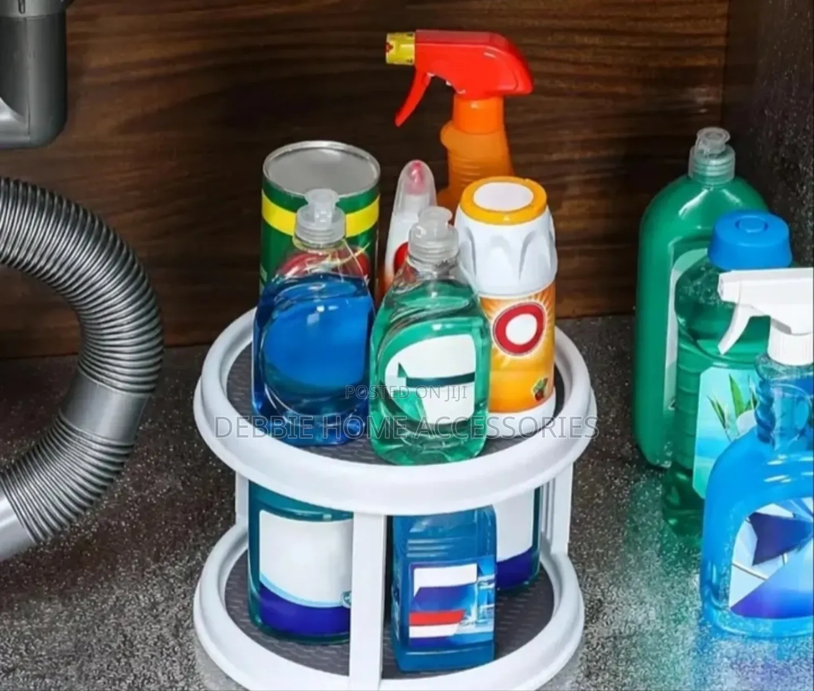 Two-Tier Lazy Susan Organizer