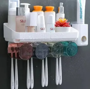 Wall-Mounted Toothbrush Holder