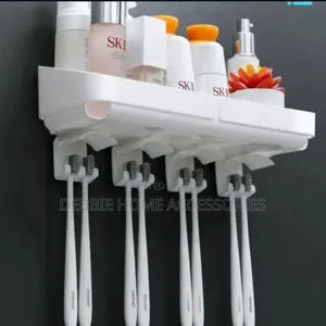 Wall-Mounted Toothbrush Holder