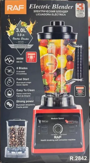 Raf Heavy Duty Blender 2 in 1 3lts