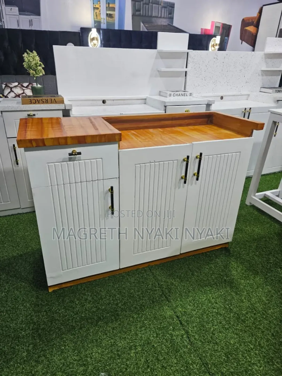 Karbu Nauza Kitchen Cabinets Milango Mitatu
