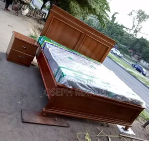 Kitanda 5x6 Godoro Na Bed Side Moja