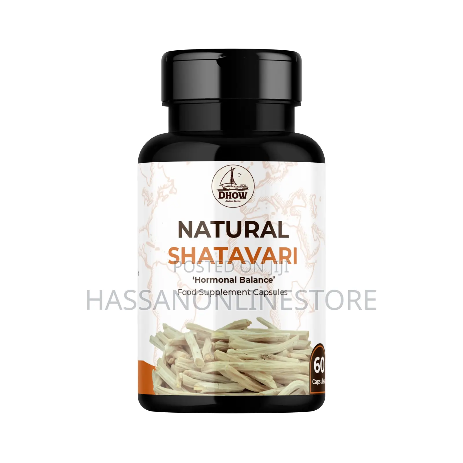 Natural Shatavari Hormanal Balance Food Supplement 60 Capsules
