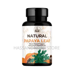 Papaya Leaf Capsules 500 Mg (Carica Papaya)