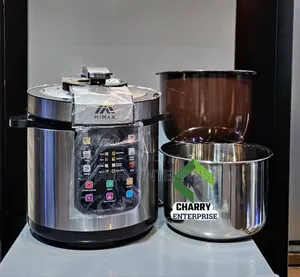 Original Mimax Pressure Cooker Multi-Cooker
7liter 14 in 1 With 2 Pots