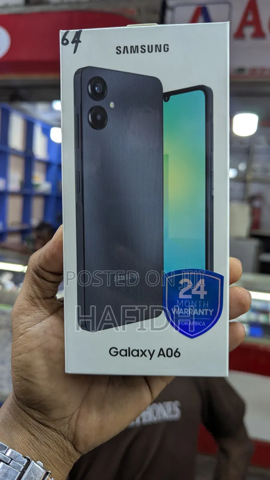 New Samsung Galaxy A06 64 GB Black