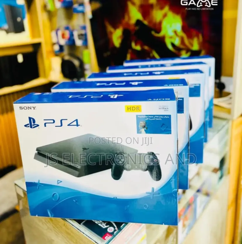 Ps 4 Slim Full Complete One Pad Control Original (Free Delivery Dsm)