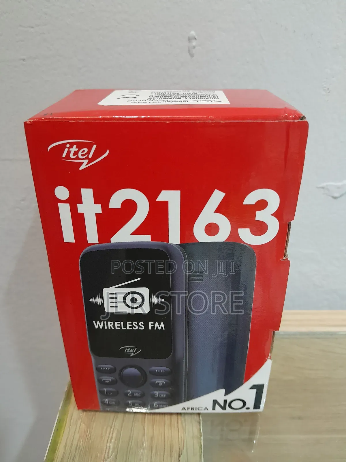 New Itel IT2163 Black