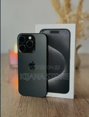 New Apple iPhone 15 Pro 256 GB Black