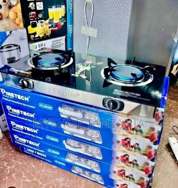 Pinetech Gas Cooker 2 Plate (Jiko La Gas)