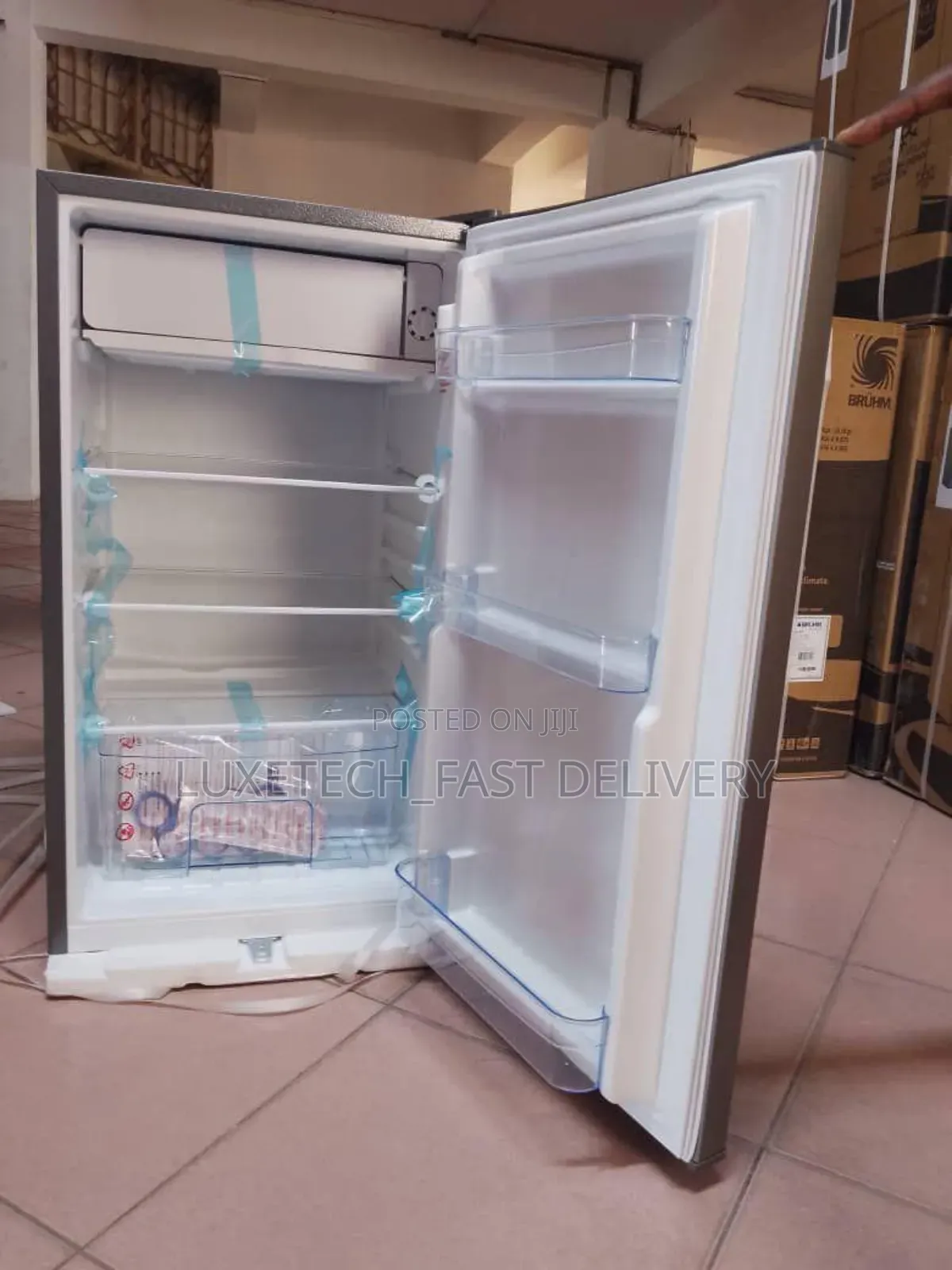 Bruhm Single Door Mini Fridge 90 Litres