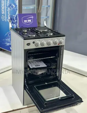 Mr Uk-5055g3e1(Black/Silver)-Cooker With Oven
