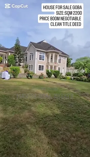 4bdrm House in Goba for sale