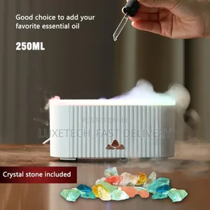 Aromatherapy Rain Cloud Humidifier + Raindrop Effect | Crystal Lights