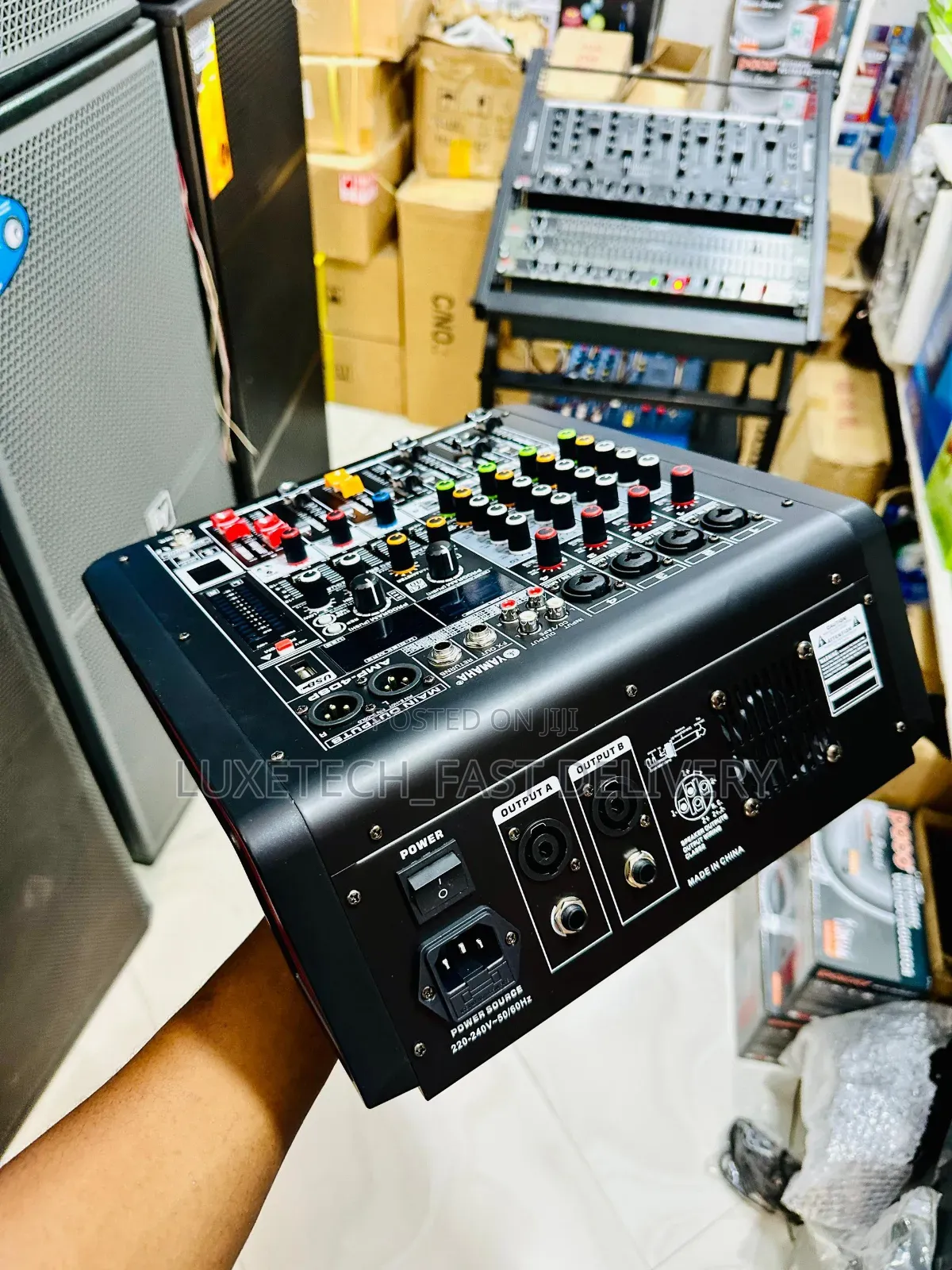 Yamaha Amp-4dsp Professional Audio Mixer 4 Channels