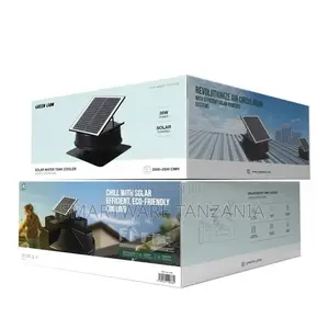 Green Lion Solar Water Tank Cooler With Ventilation Fan