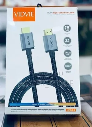 Vidvie Hdmi - Hdmi Cable Flexible , , Gold Plate Grade 1 (3meters)