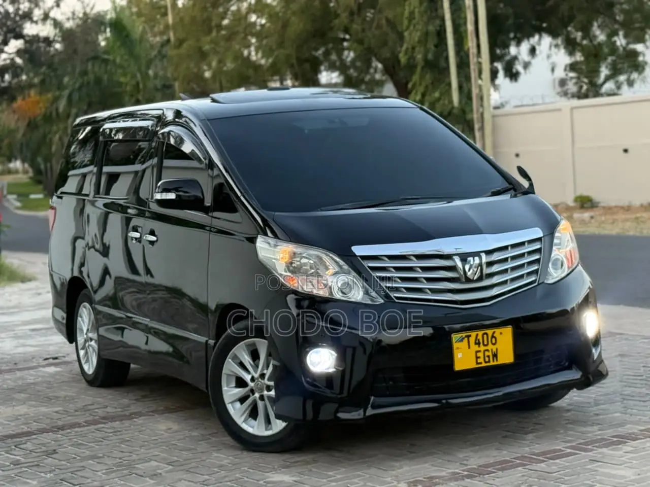 Toyota Alphard 2009 Black