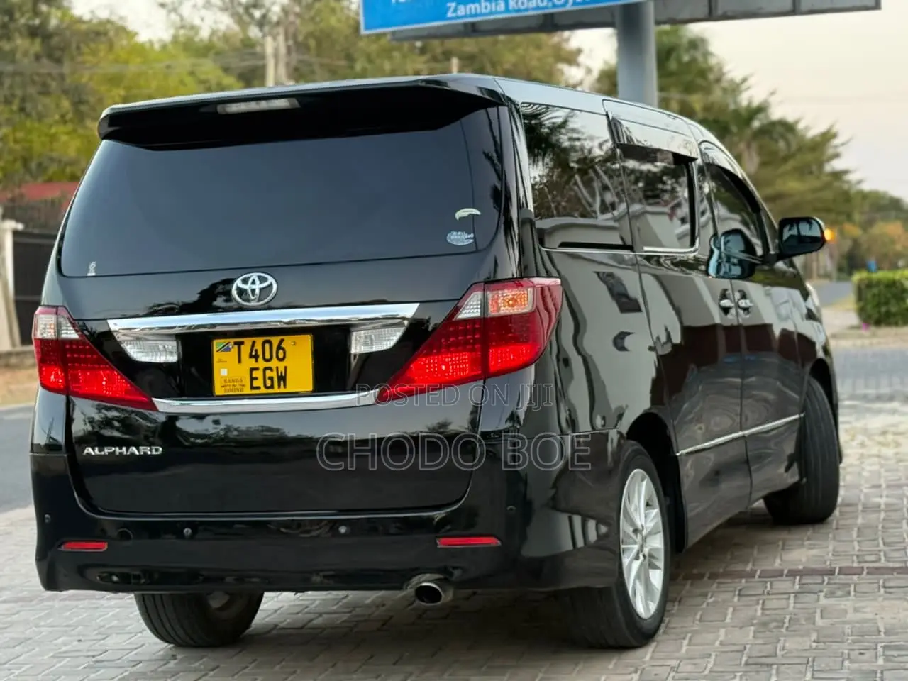 Toyota Alphard 2009 Black