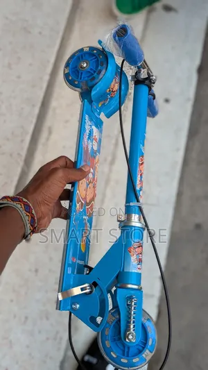 Iron Folding Scooter for Kids – Durable Portable