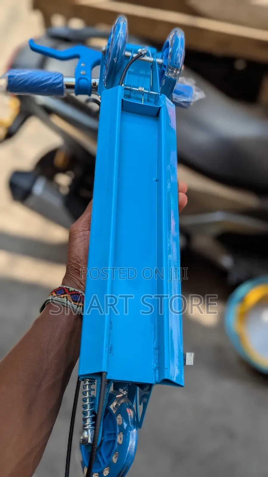 Iron Folding Scooter for Kids – Durable Portable