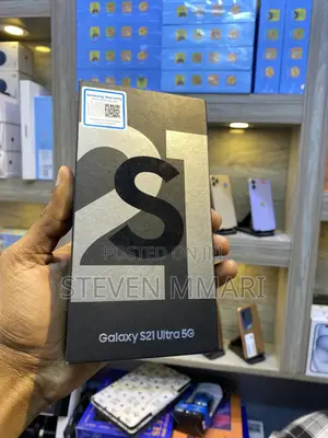 New Samsung Galaxy S21 Ultra 5G 128 GB Black