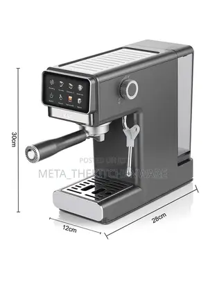Raf Semi-Automatic Italian Coffee Machine 1300w 20 Bar Espresso Maker