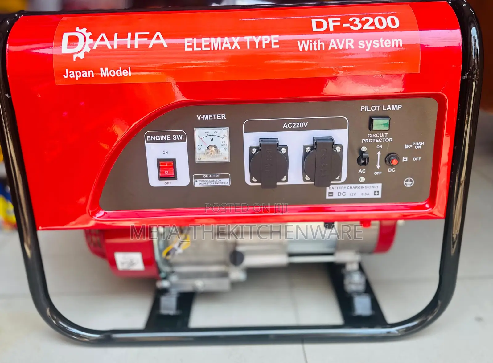 Dahfa Elemax Type Generator With Avr System 3.5kv Df-3200