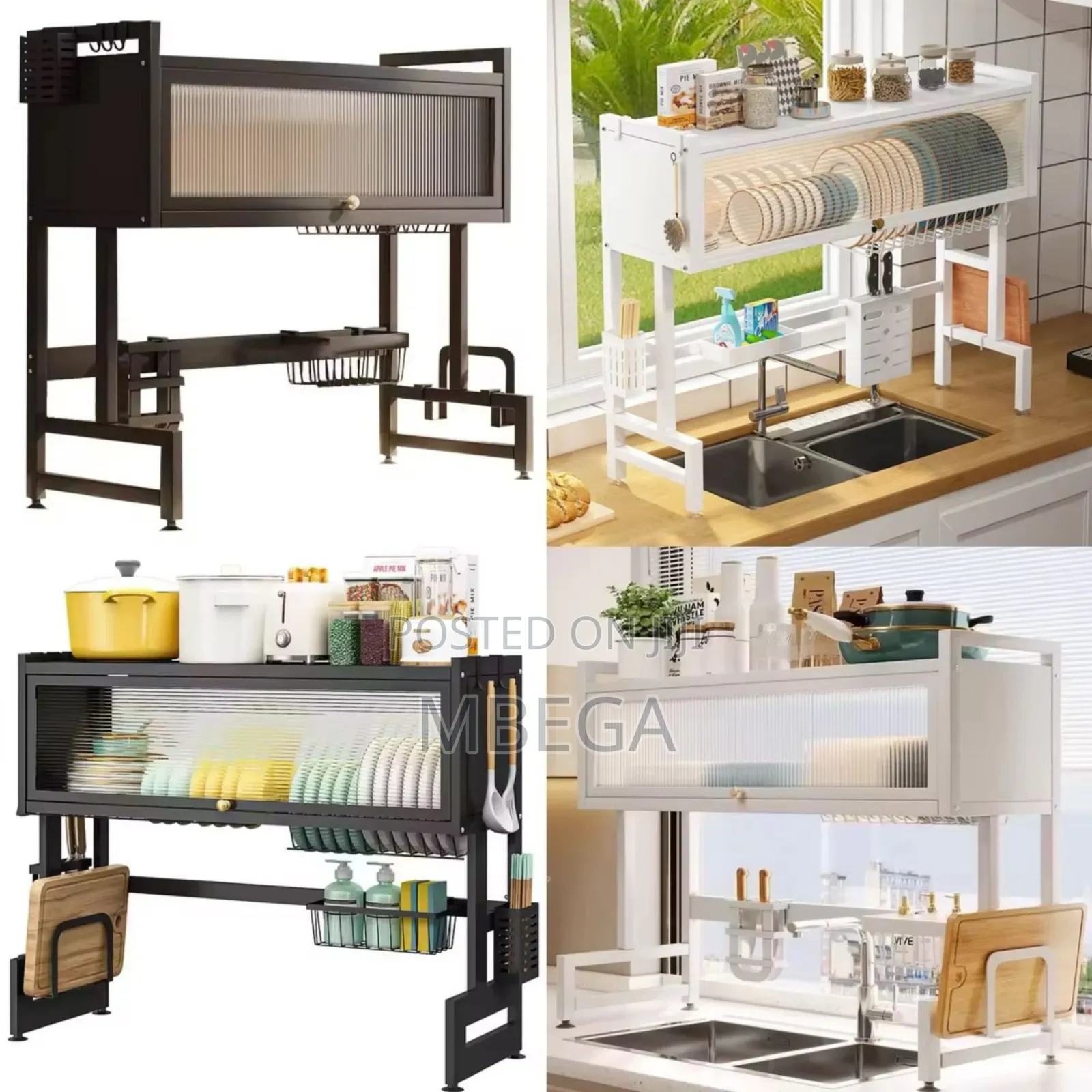 Urban Chef Metal Kitchen Drying Rack Strong
