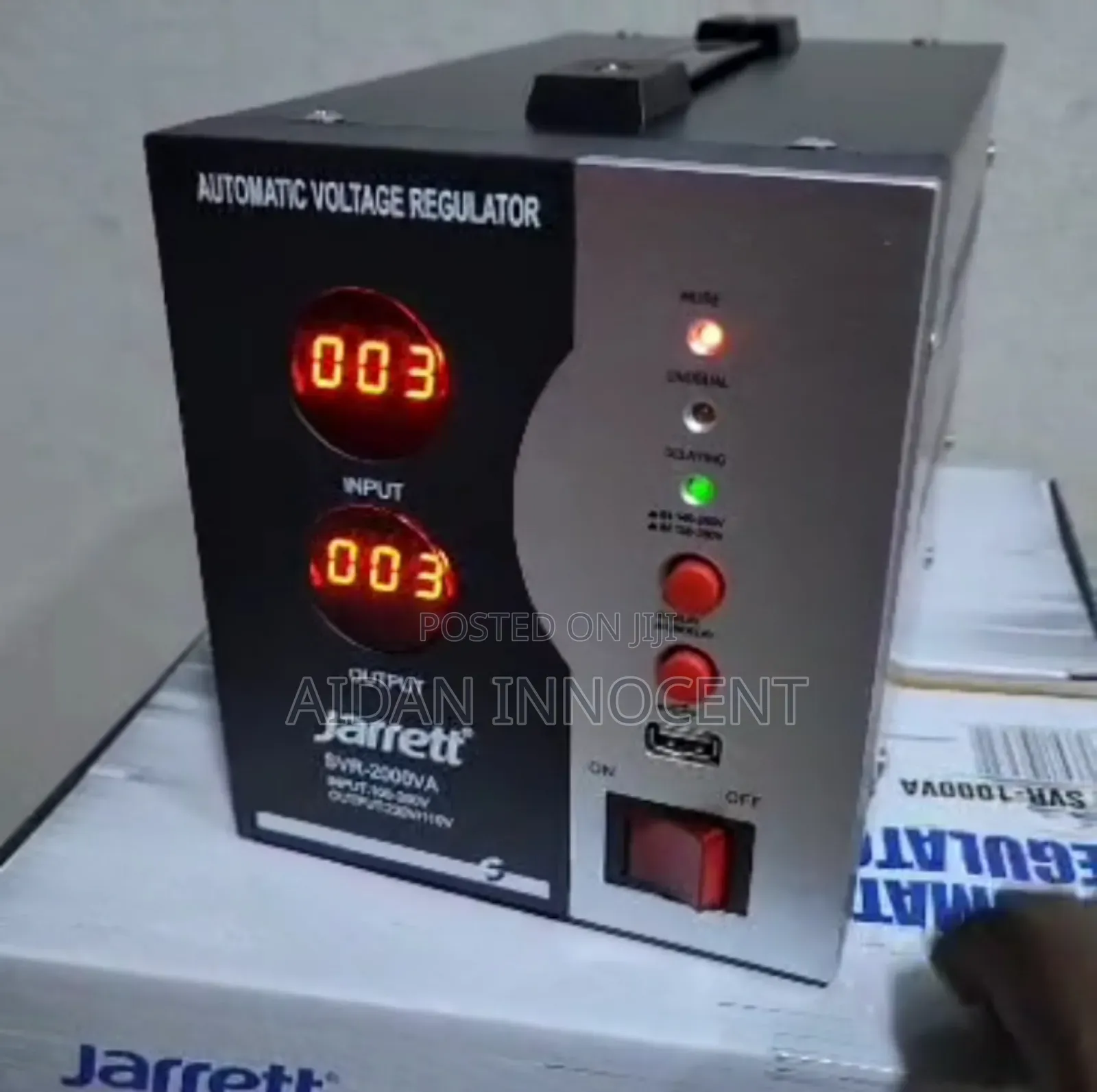 Jarret Voltage Stabilizer 2000w Digital