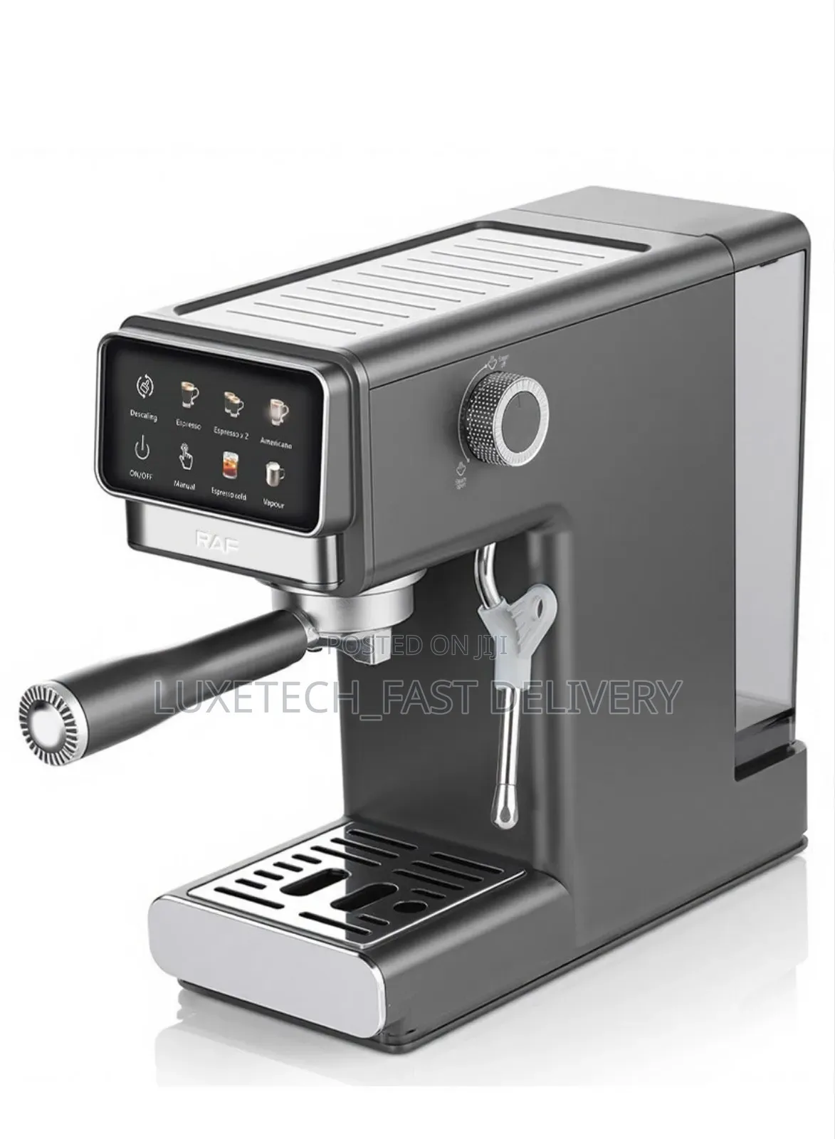 Premium Raf Semi-Auto Espresso Machine - Coffee Maker – 1.2l Tank