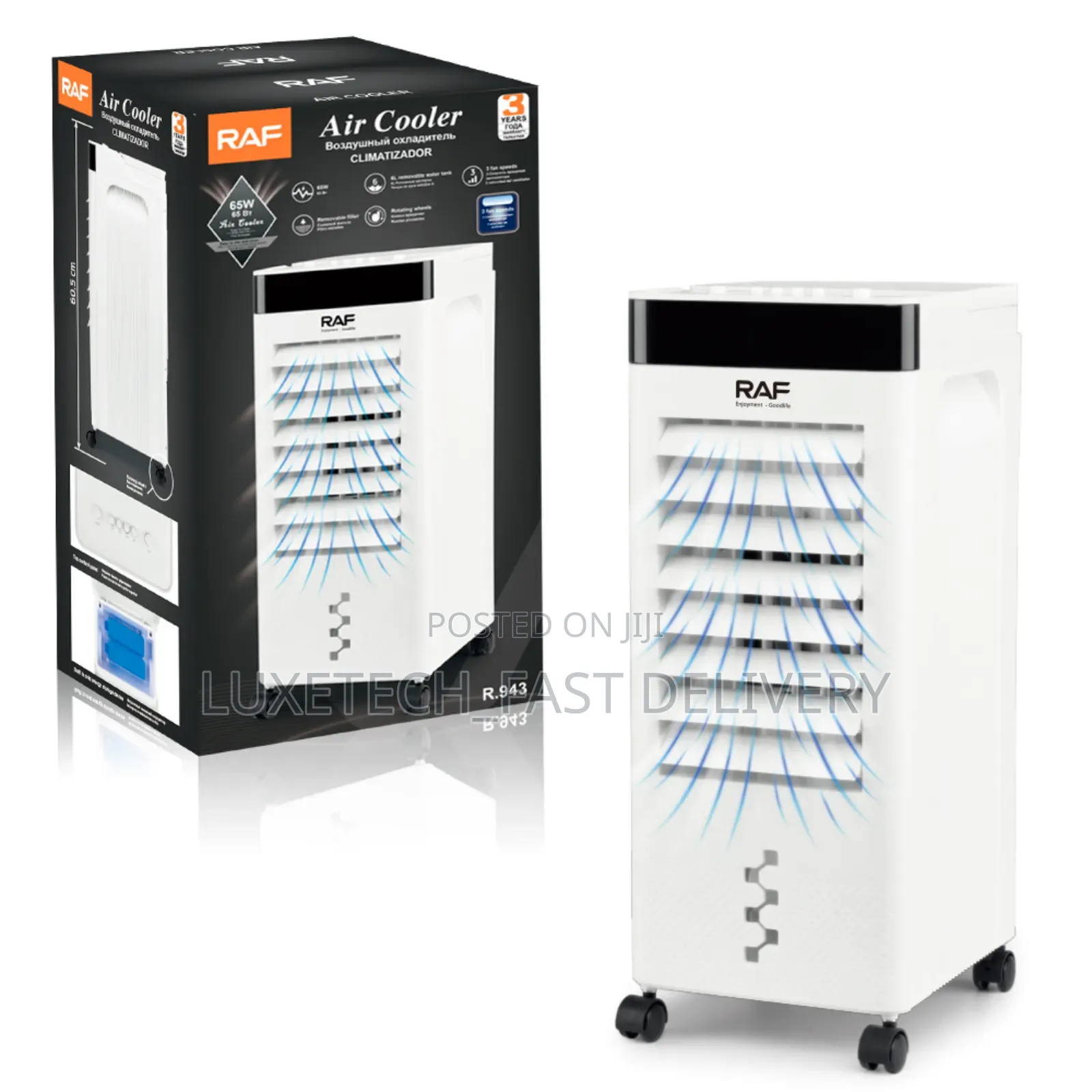 Raf Portable Air Cooler 7 Liters