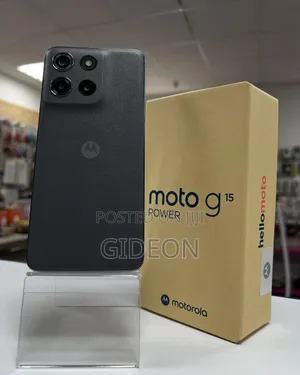 New Motorola Moto G15 256 GB Black