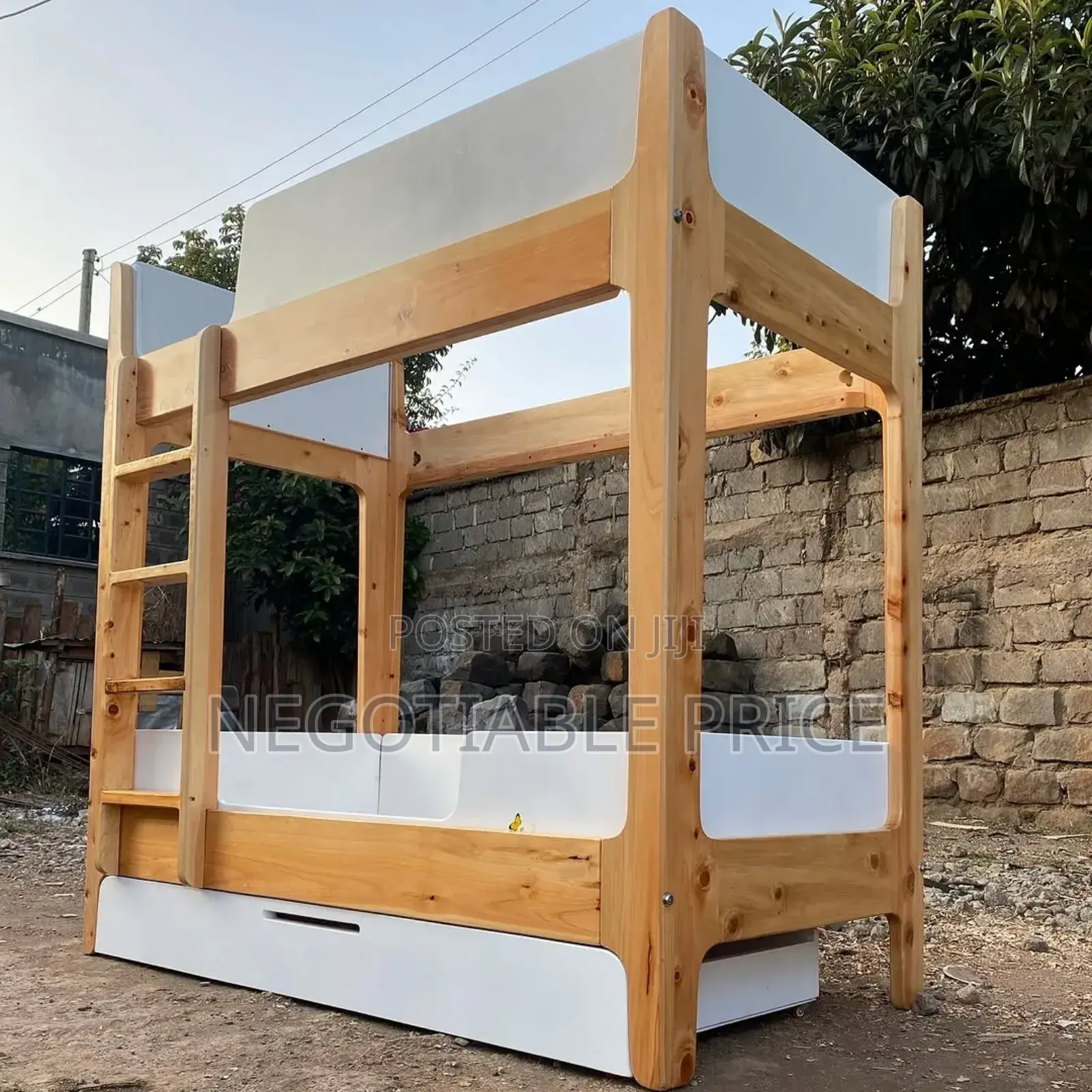 Double Decker Bed With Drawers 3×6