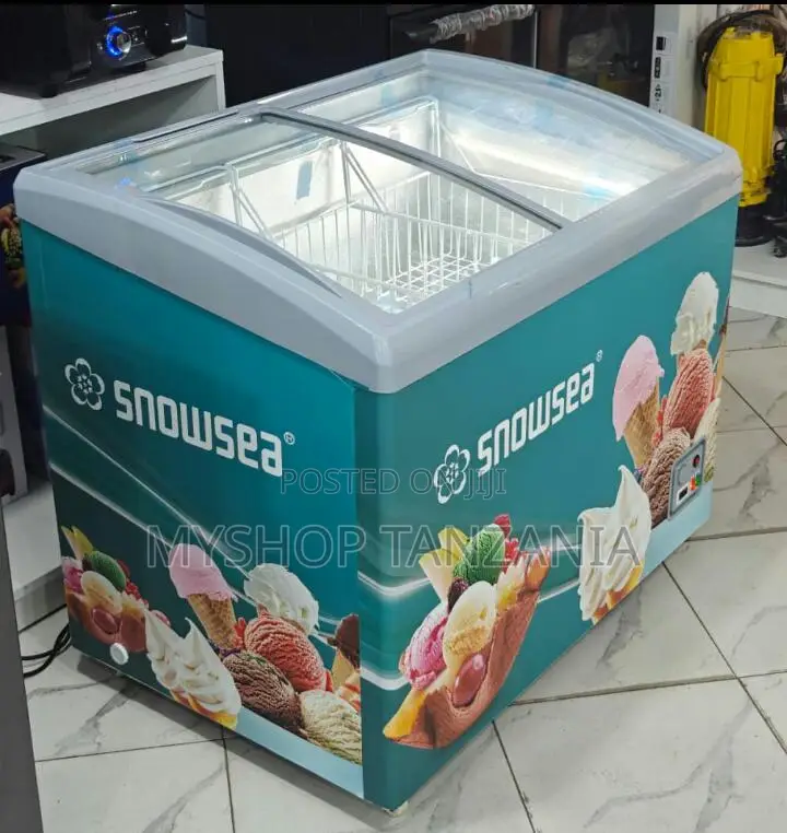 Snowsea Showcase Display Freezer Capacity:- 280l New