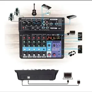Mixer Yenye Sound Card Njia Nne