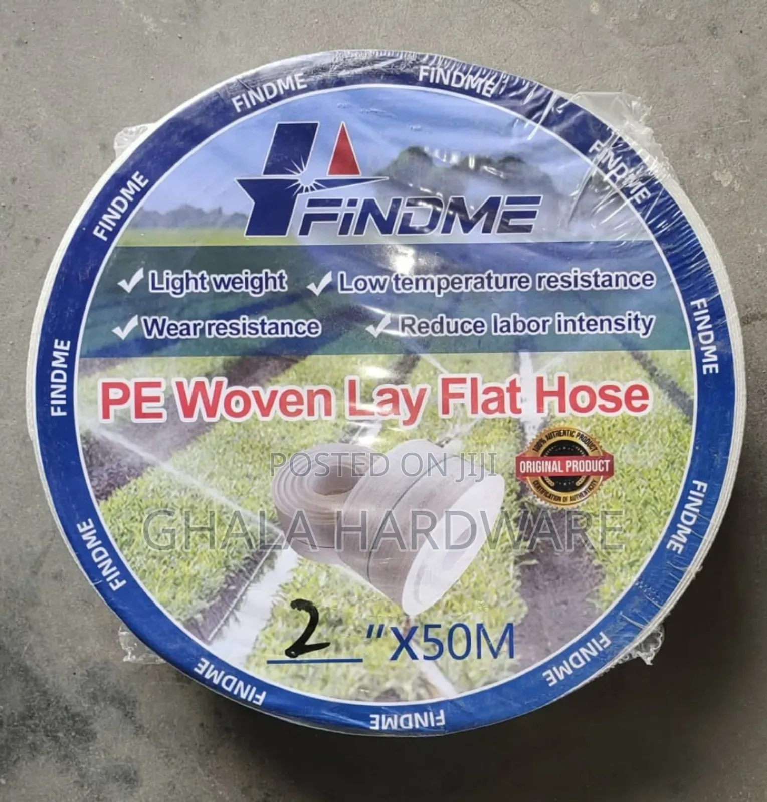 Pe Woven Lay Flat Hose 2"50m