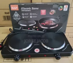 Raf Electric Stove, a Double Hot Plate Cooker.