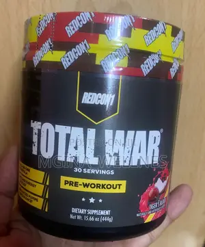 Redcon1 Total War Pre-Workout 441g, Enhance Endurance,